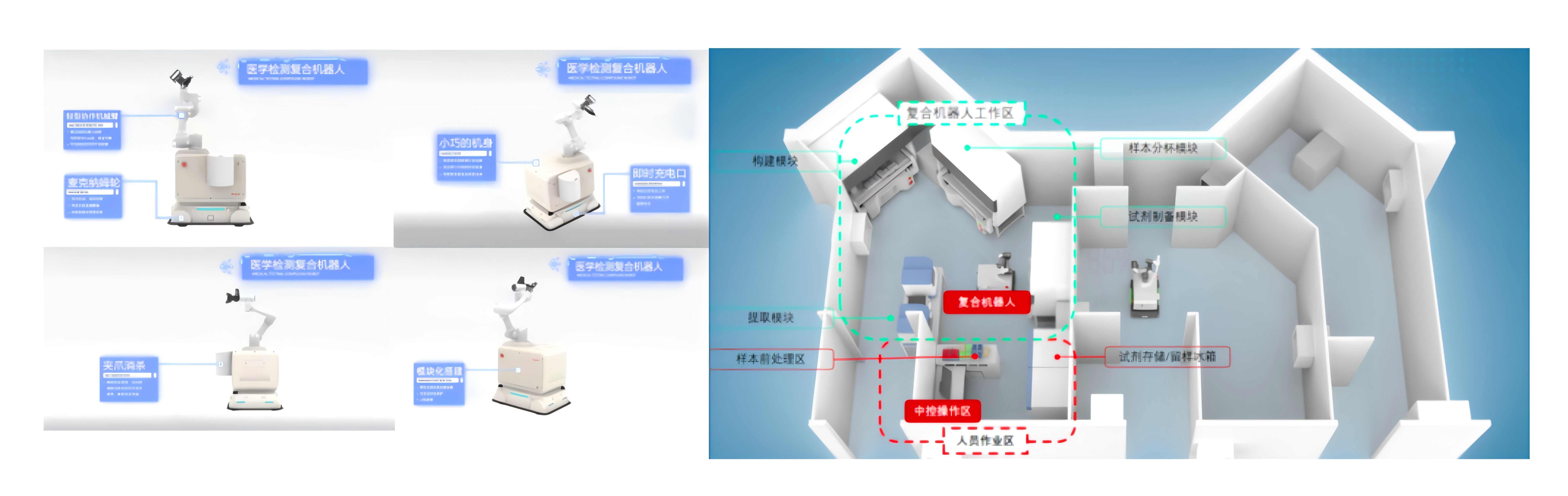 医学检测复合机器人